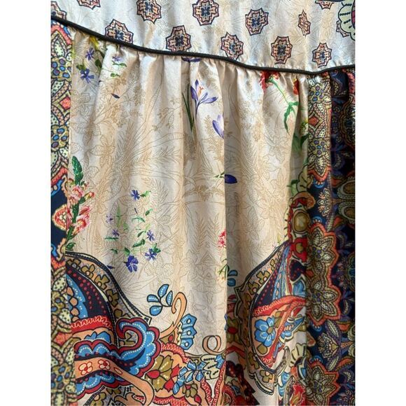 Jhonny Was TIERRA ZONIA DRESS 100% silk - Picture 9 of 16